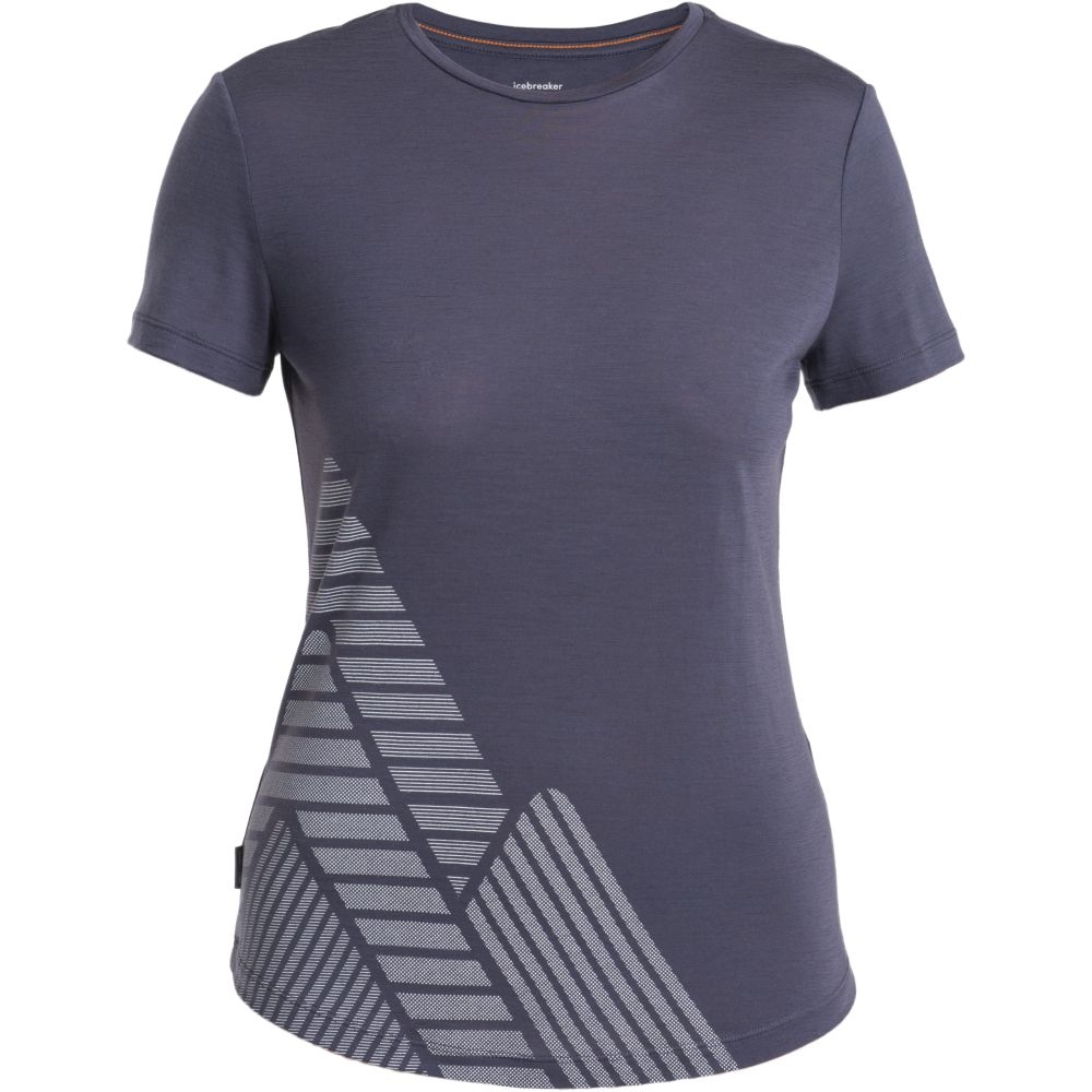 Icebreaker Merino Cool-Lite Sphere III SS Tee Peak Women's Graphite 0A56YL8-841 shirts en tops online bestellen bij Kathmandu Outdoor & Travel
