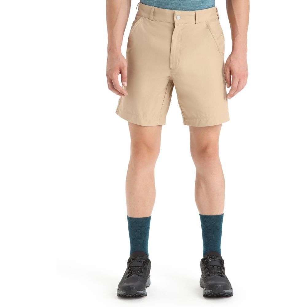 Icebreaker Hike Shorts Sand 0A56MH0-731 broeken online bestellen bij Kathmandu Outdoor & Travel