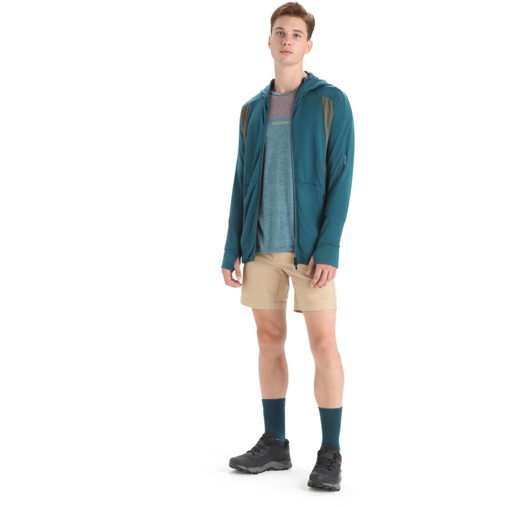 Icebreaker Hike Shorts Sand 0A56MH0-731 broeken online bestellen bij Kathmandu Outdoor & Travel
