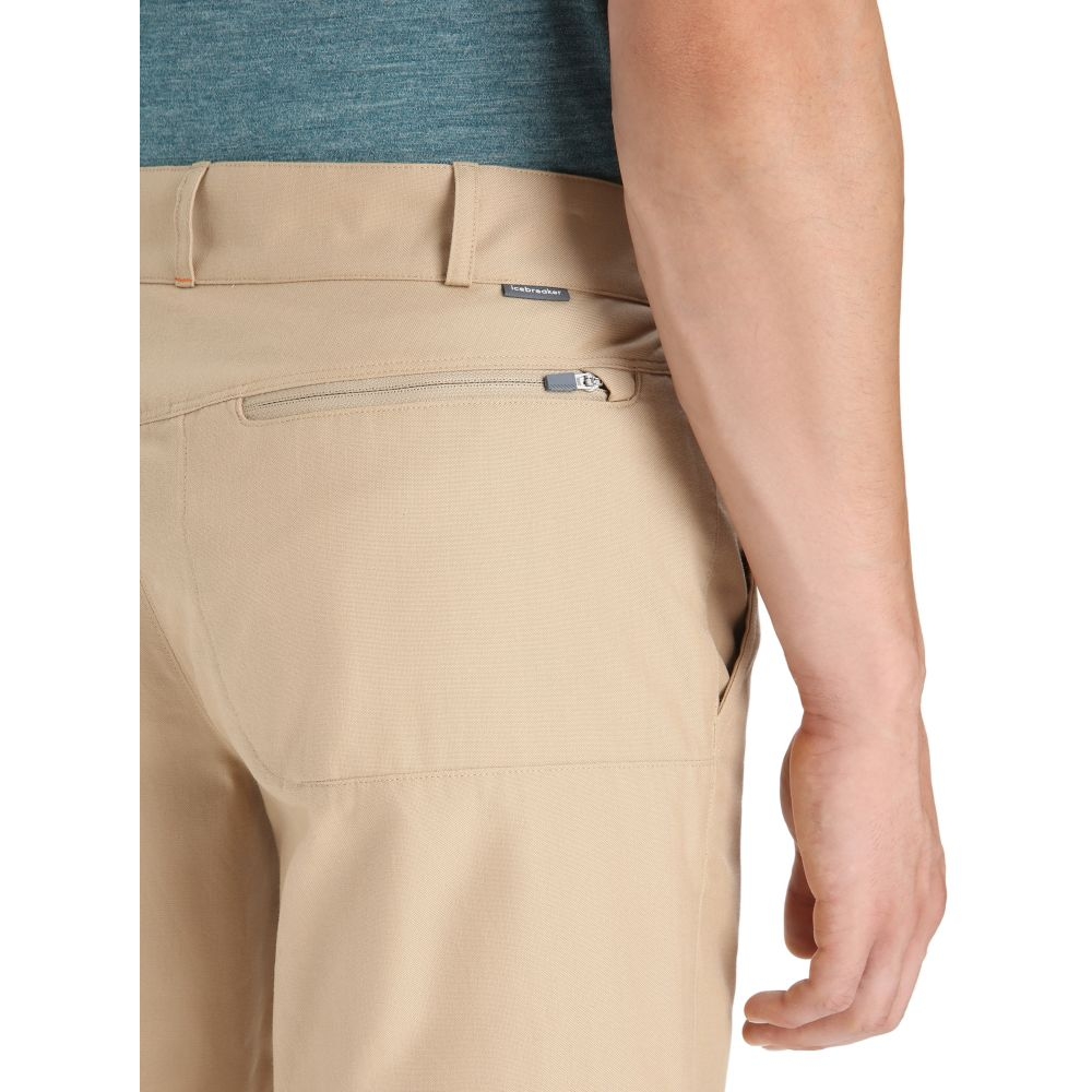Icebreaker Hike Shorts Sand 0A56MH0-731 broeken online bestellen bij Kathmandu Outdoor & Travel