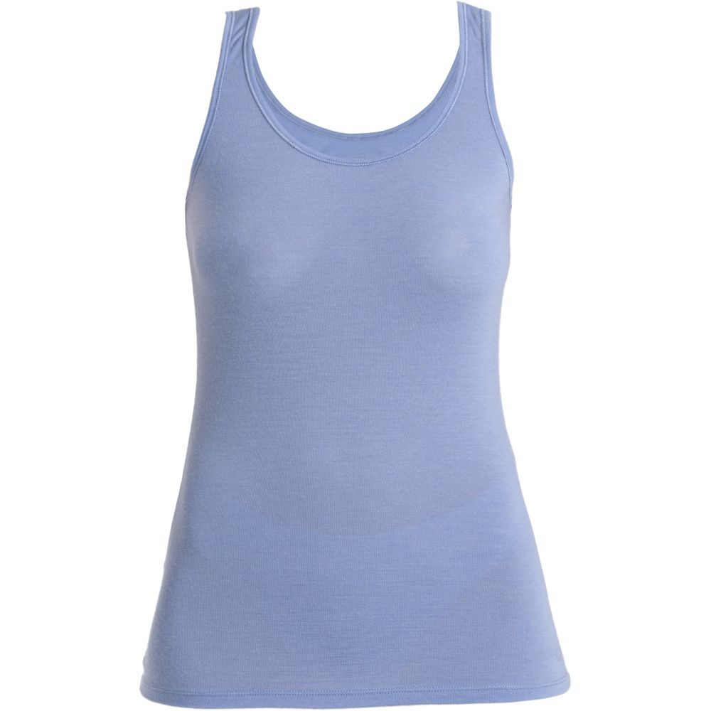 Icebreaker Siren Tank Women's Kyanite 1032138-851 onderkleding/thermokleding online bestellen bij Kathmandu Outdoor & Travel