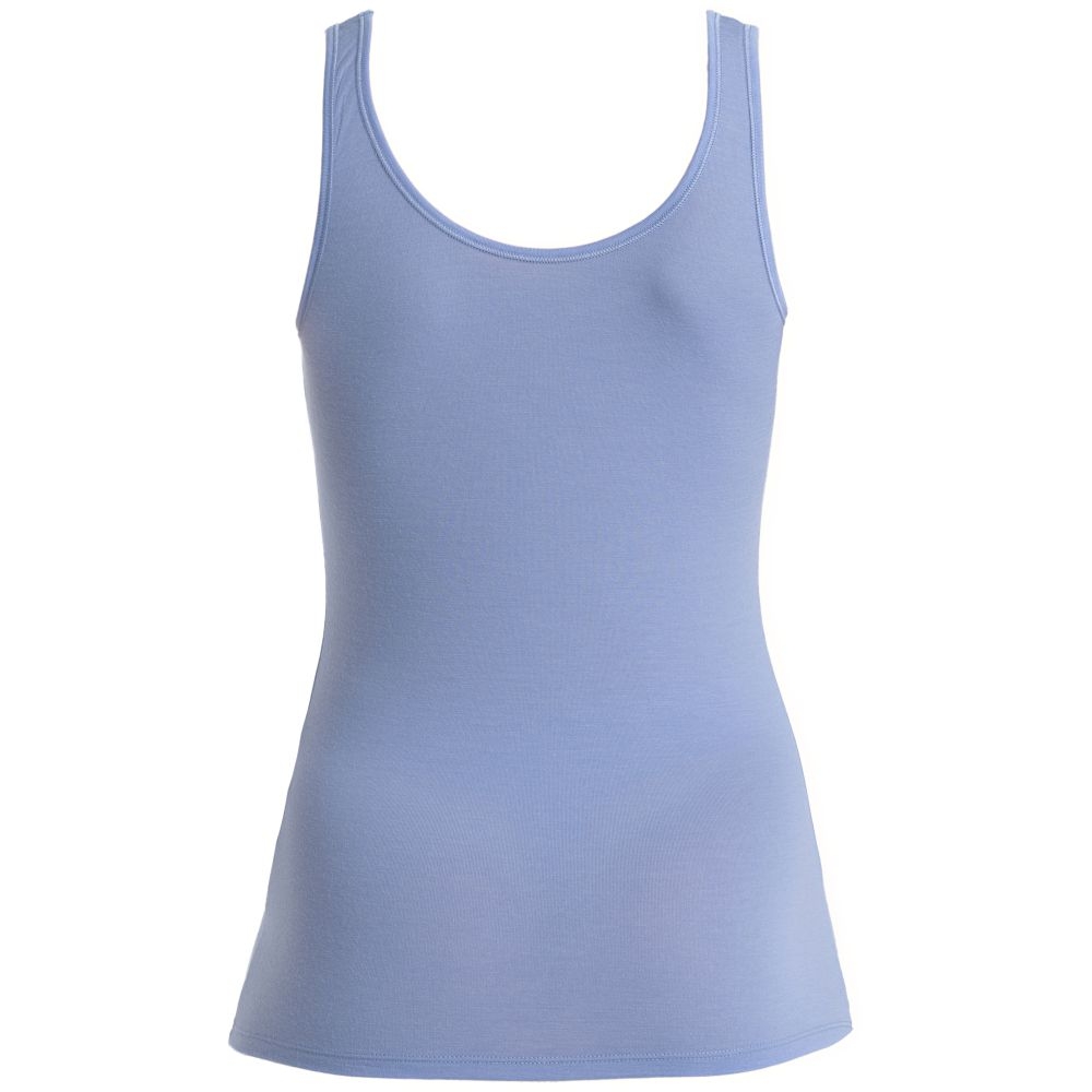 Icebreaker Siren Tank Women's Kyanite 1032138-851 onderkleding/thermokleding online bestellen bij Kathmandu Outdoor & Travel