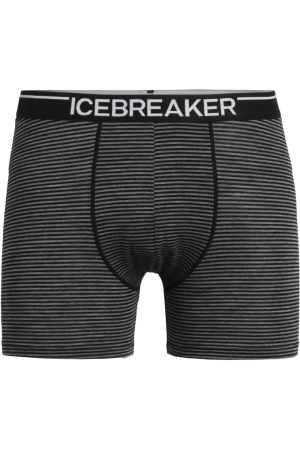 Icebreaker Anatomica Boxers  Gritstone Hthr/Black/S 1030290-381 onderkleding/thermokleding online bestellen bij Kathmandu Outdoor & Travel