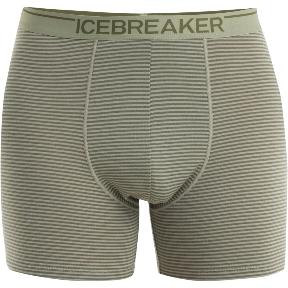 Icebreaker Anatomica Boxers  Lichen/Loden/S 103029A-851 onderkleding/thermokleding online bestellen bij Kathmandu Outdoor & Travel