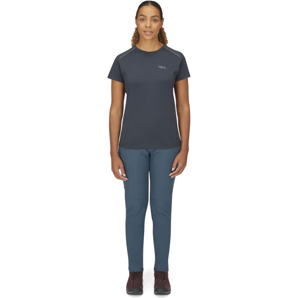 Rab Incline Light Pants Regular Women's Orion Blue QFV-06-ORB broeken online bestellen bij Kathmandu Outdoor & Travel