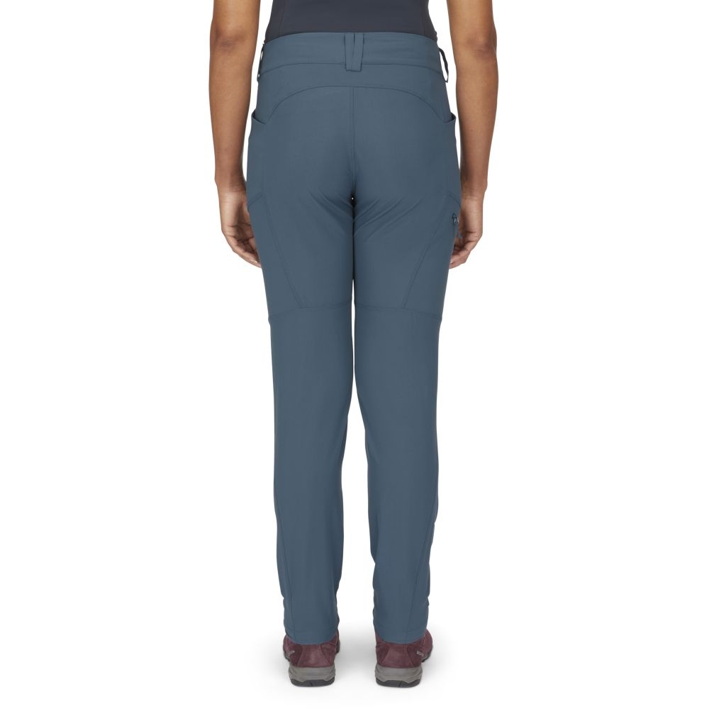 Rab Incline Light Pants Regular Women's Orion Blue QFV-06-ORB broeken online bestellen bij Kathmandu Outdoor & Travel