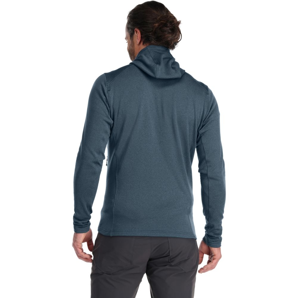 Rab Graviton Hoody Orion Blue QFF-55-ORB fleeces en truien online bestellen bij Kathmandu Outdoor & Travel