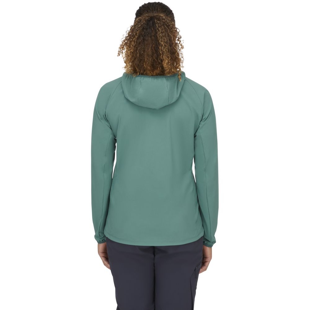 Rab Borealis Jacket Women's Eucalyptus QWS-39-EUC jassen online bestellen bij Kathmandu Outdoor & Travel