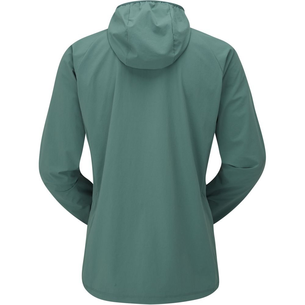 Rab Borealis Jacket Women's Eucalyptus QWS-39-EUC jassen online bestellen bij Kathmandu Outdoor & Travel