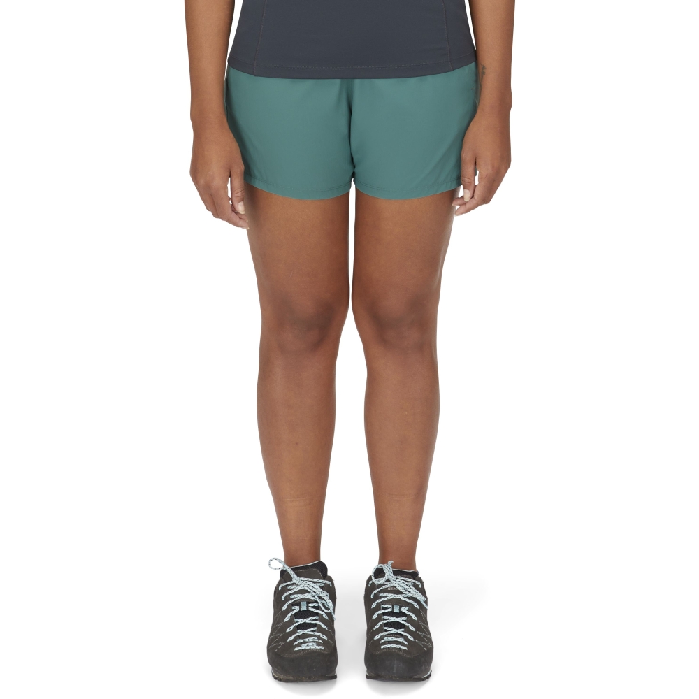 Rab Momentum Shorts Women's Eucalyptus QFV-30-EUC broeken online bestellen bij Kathmandu Outdoor & Travel