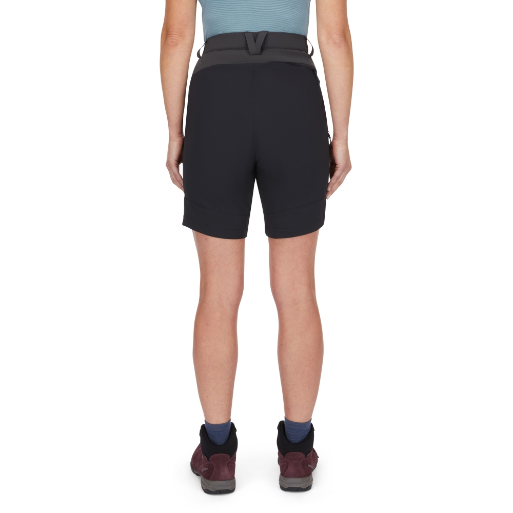 Rab Torque Mountain Shorts 8 Inch Women's Anthracite/Black QFV-97-ANB broeken online bestellen bij Kathmandu Outdoor & Travel