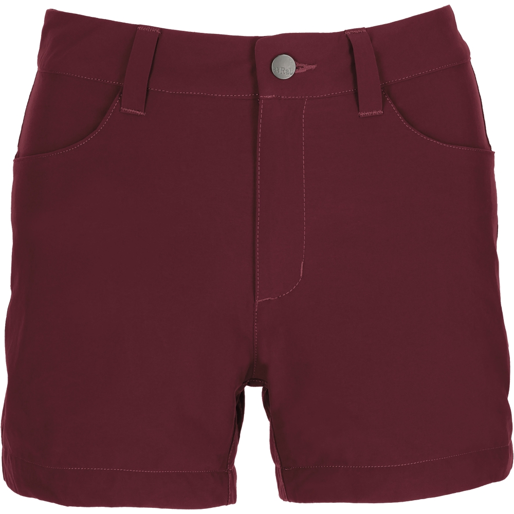 Rab Capstone Shorts 4 Inch Women's Deep Heather QFU-97-DEH broeken online bestellen bij Kathmandu Outdoor & Travel