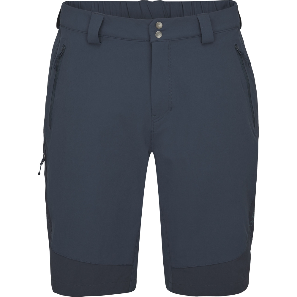 Rab Torque Mountain Shorts 8 Inch Tempest Blue/Deep Ink QFV-96-TMD broeken online bestellen bij Kathmandu Outdoor & Travel