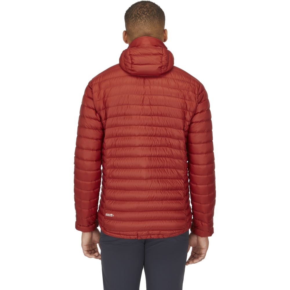 Rab Microlight Alpine Jacket Tuscan Red QDB-12-TRD jassen online bestellen bij Kathmandu Outdoor & Travel