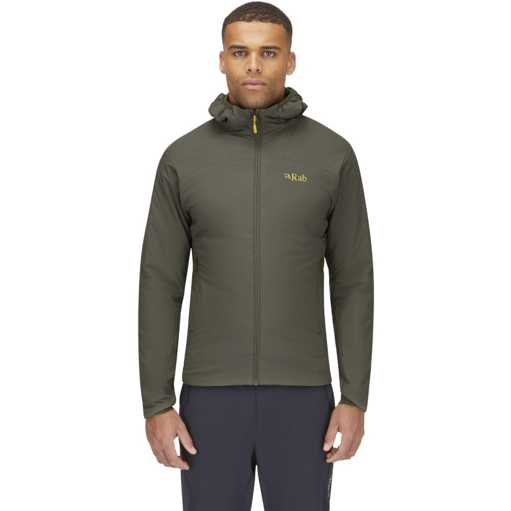 Rab Xenair Alpine Light Jacket Light Khaki QIP-17-LKH jassen online bestellen bij Kathmandu Outdoor & Travel