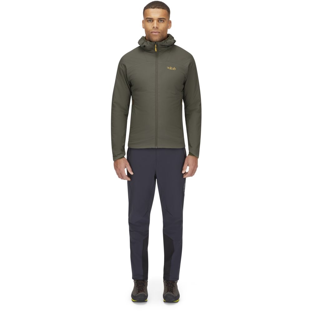 Rab Xenair Alpine Light Jacket Light Khaki QIP-17-LKH jassen online bestellen bij Kathmandu Outdoor & Travel