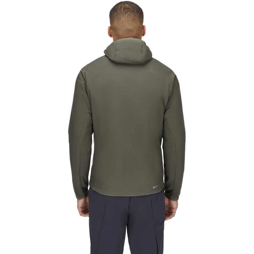 Rab Xenair Alpine Light Jacket Light Khaki QIP-17-LKH jassen online bestellen bij Kathmandu Outdoor & Travel