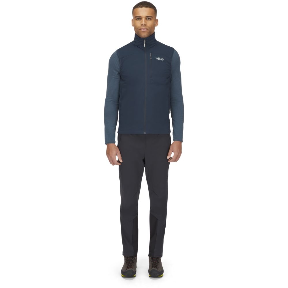 Rab Xenair Vest Tempest Blue QIP-19-TMB jassen online bestellen bij Kathmandu Outdoor & Travel