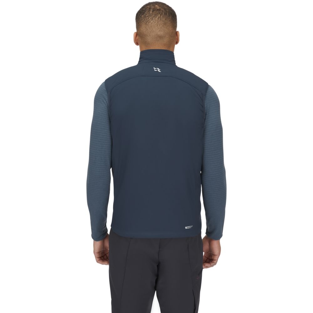 Rab Xenair Vest Tempest Blue QIP-19-TMB jassen online bestellen bij Kathmandu Outdoor & Travel