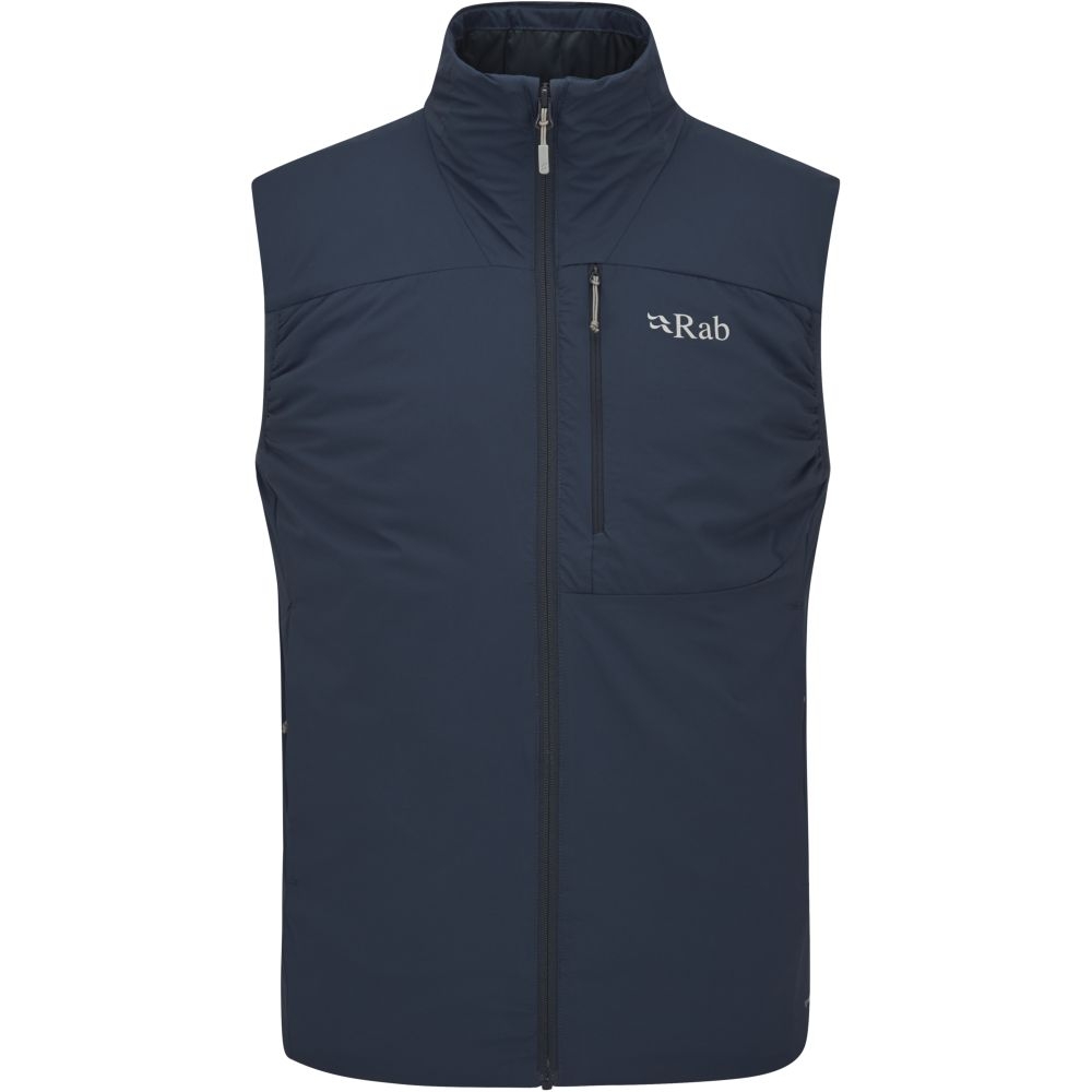 Rab Xenair Vest Tempest Blue QIP-19-TMB jassen online bestellen bij Kathmandu Outdoor & Travel