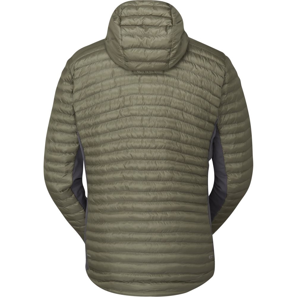 Rab Cirrus Flex 2.0 Hoody Light Khaki QIO-68-LKH jassen online bestellen bij Kathmandu Outdoor & Travel