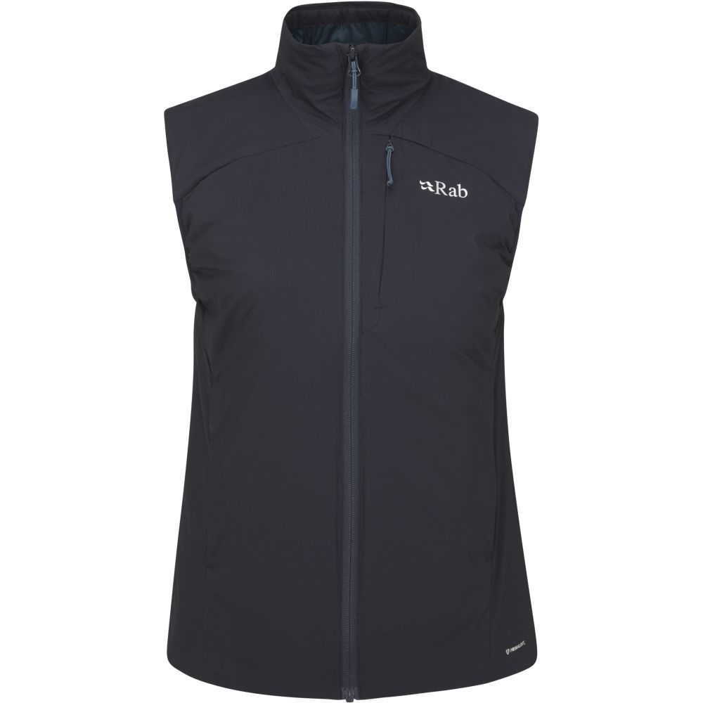 Rab Xenair Vest Women's Ebony QIP-20-EBN jassen online bestellen bij Kathmandu Outdoor & Travel