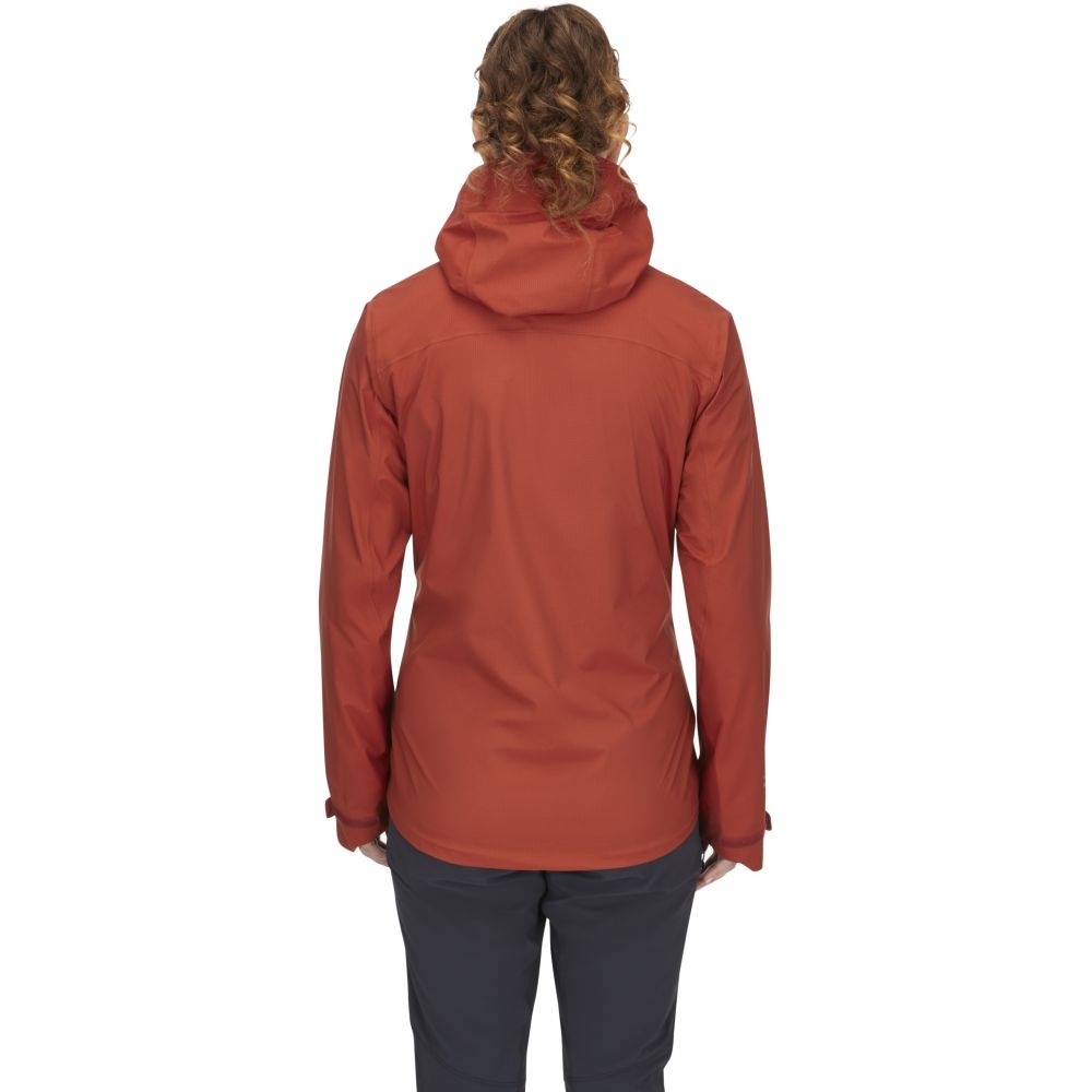 Rab Firewall Light Jacket Women's Tuscan Red QWG-93-TRD jassen online bestellen bij Kathmandu Outdoor & Travel