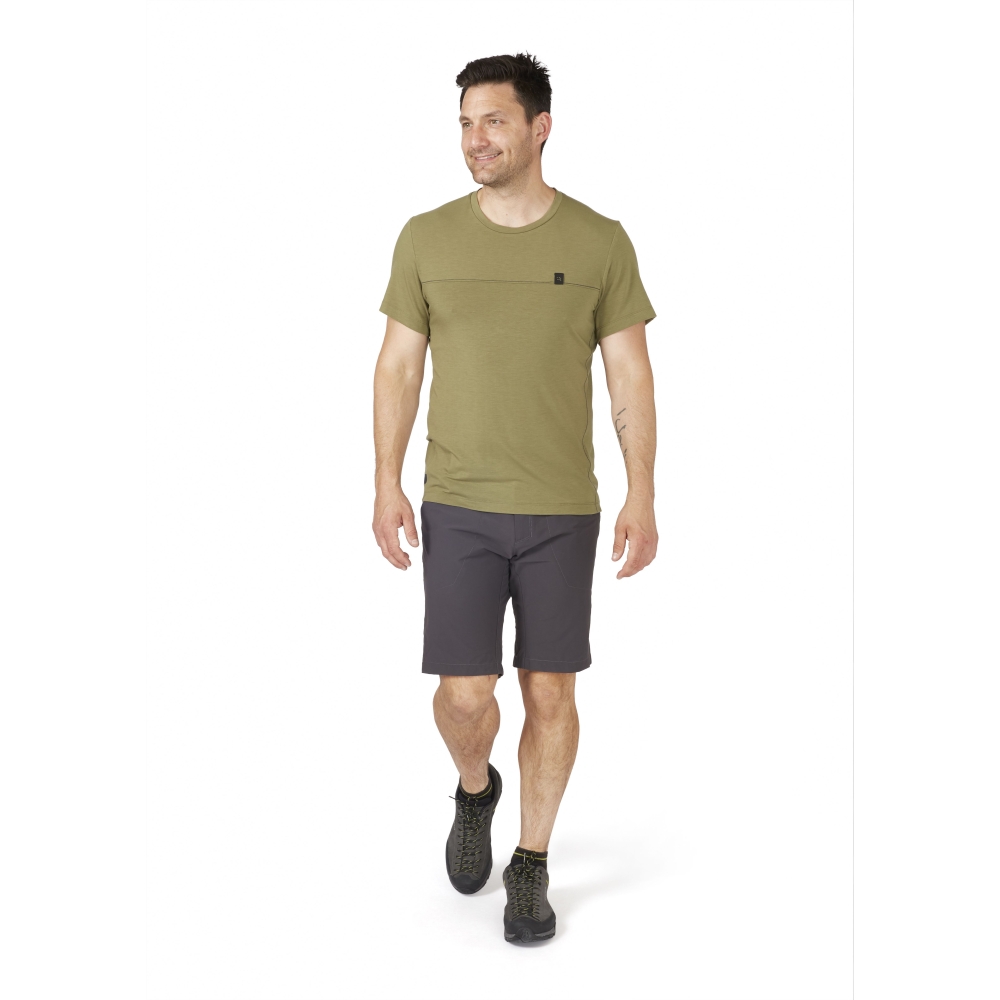 Rab Venant Short 11 Inch Grijs QFV-24-Ant broeken online bestellen bij Kathmandu Outdoor & Travel