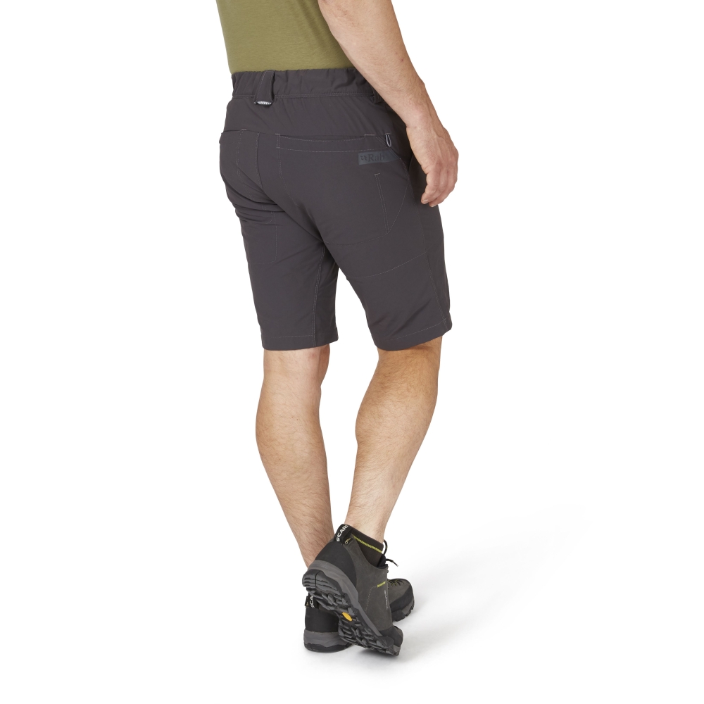 Rab Venant Short 11 Inch Grijs QFV-24-Ant broeken online bestellen bij Kathmandu Outdoor & Travel