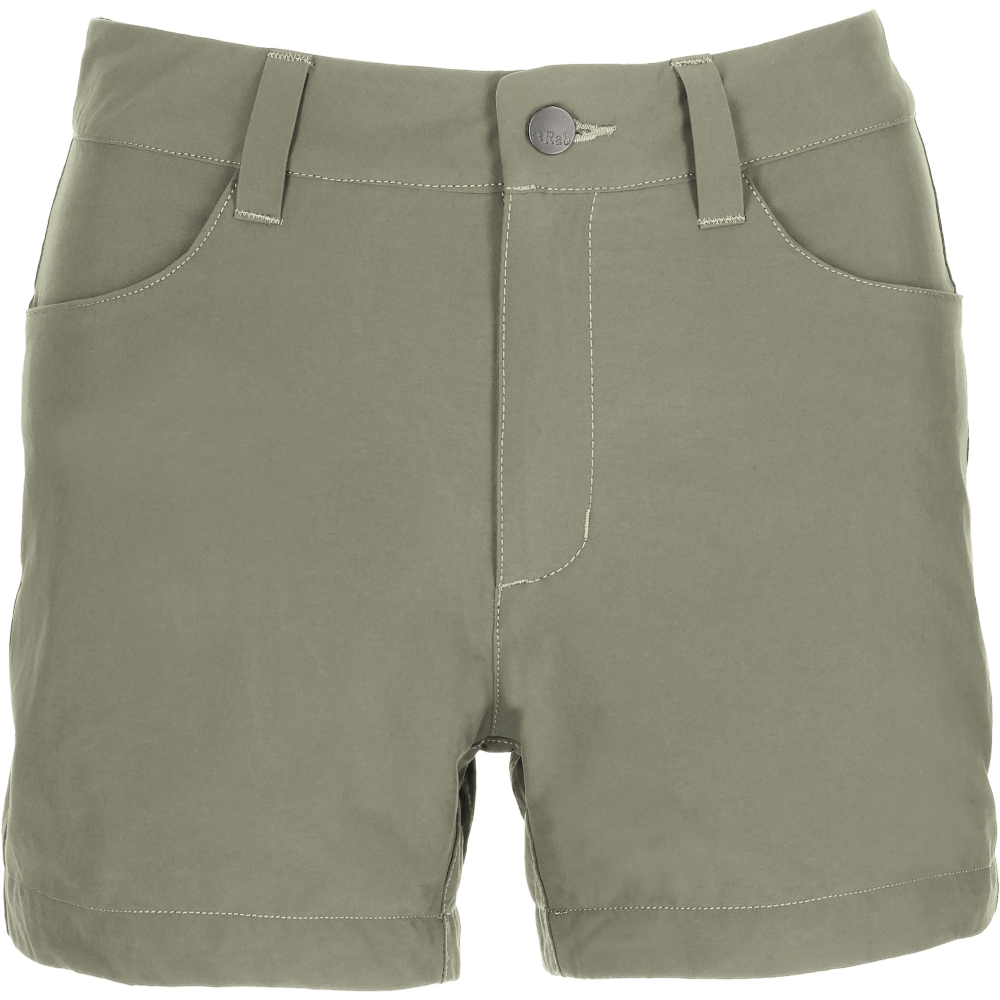 Rab Capstone Shorts 4 Inch Women's Groen QFU-97-ANG broeken online bestellen bij Kathmandu Outdoor & Travel