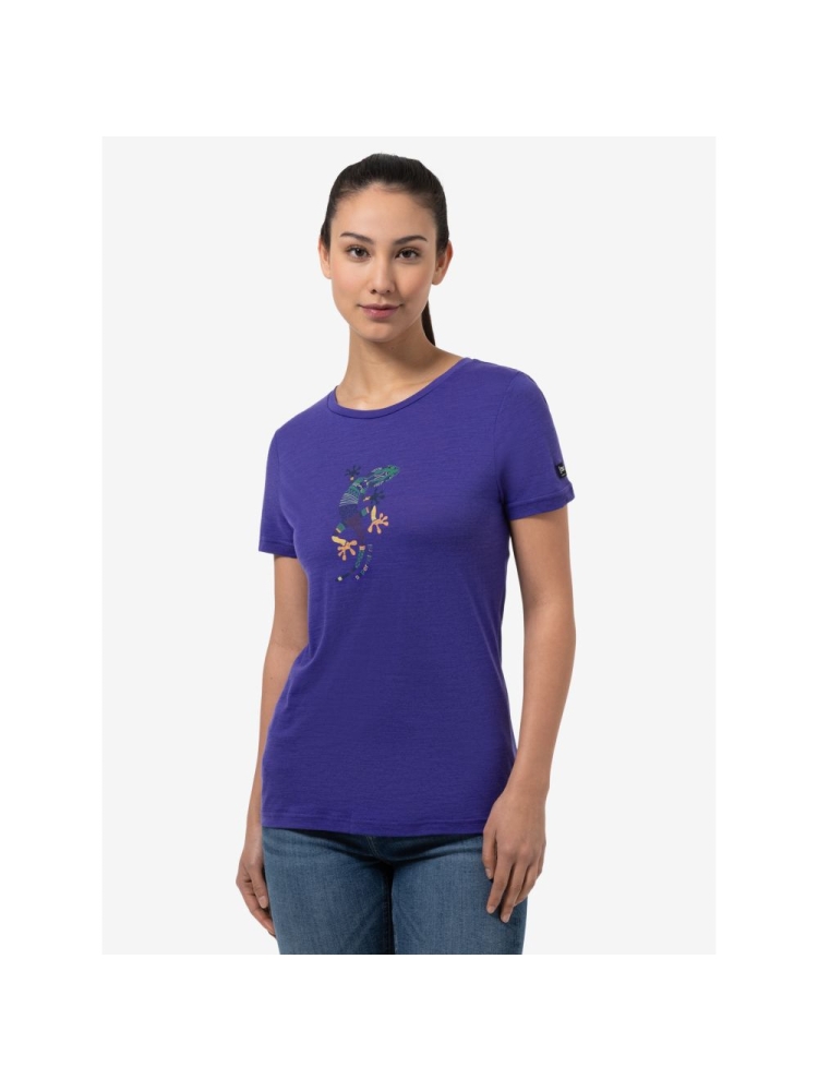 Super Natural El Gecko Women's Deep Blue/Various SNWP03146-25A shirts en tops online bestellen bij Kathmandu Outdoor & Travel