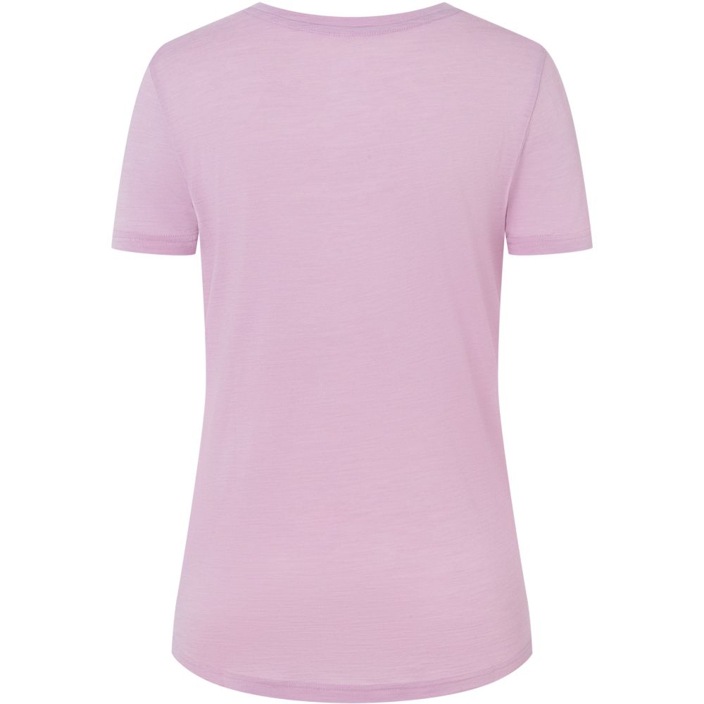 Super Natural Flowerhand Tee Women's Mauve Mist/Fresh White/Deep Bl SNWP03134-15A shirts en tops online bestellen bij Kathmandu Outdoor & Travel