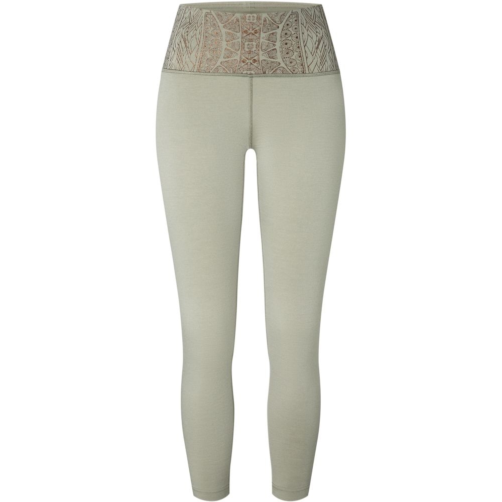 Super Natural Arabesque Tights Women's Dried Sage/Copper SNW023350-75A broeken online bestellen bij Kathmandu Outdoor & Travel