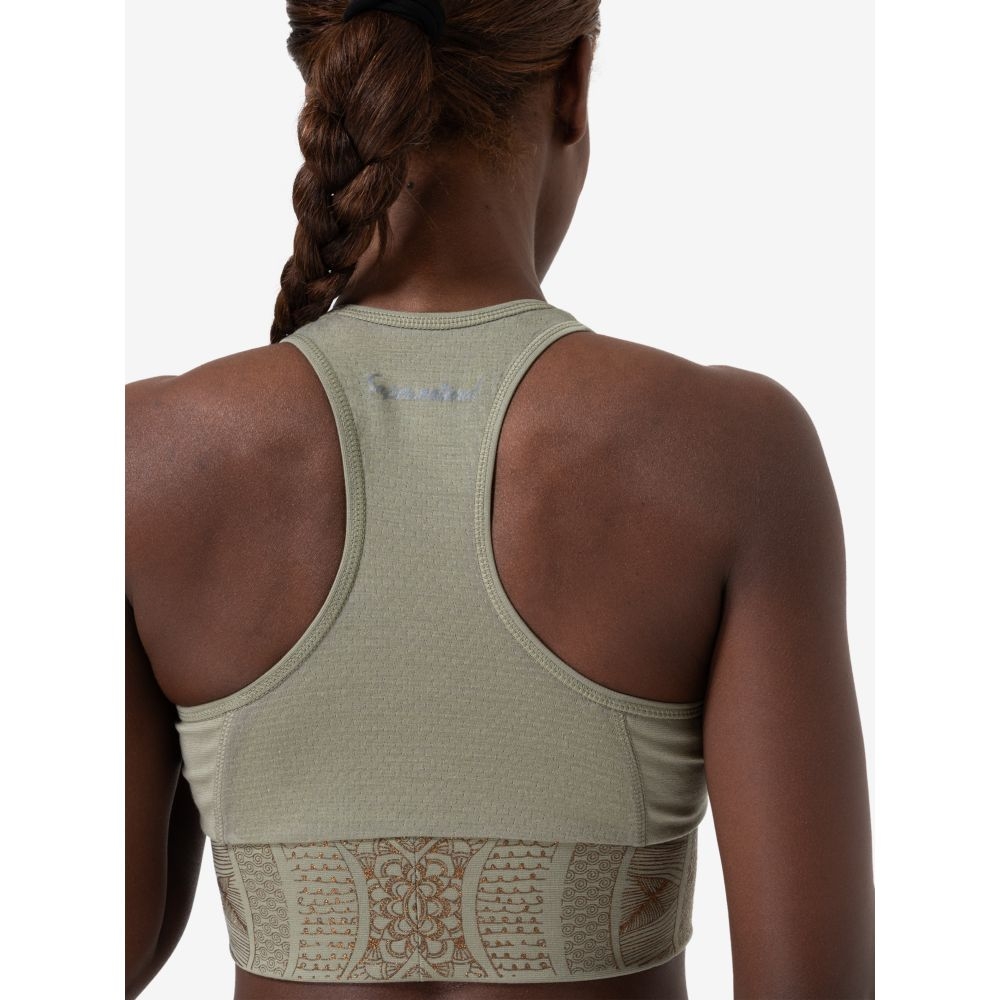 Super Natural Arabesque LF Top Women's Dried Sage/Copper SNW023370-75A shirts en tops online bestellen bij Kathmandu Outdoor & Travel