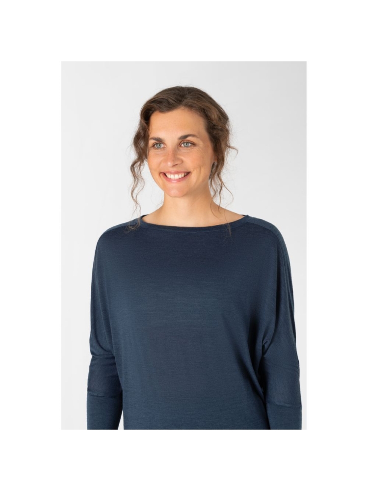 Super Natural Kula Top Women's Blue Iris Melange SNW006570-I22 shirts en tops online bestellen bij Kathmandu Outdoor & Travel