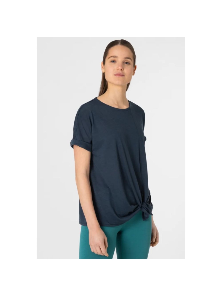 Super Natural JP Knot Tee Women's Blueberry SNW018190-W01 shirts en tops online bestellen bij Kathmandu Outdoor & Travel
