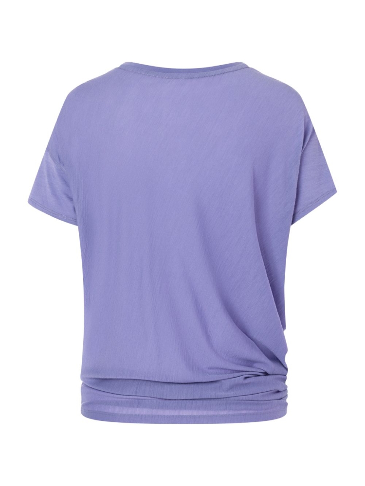 Super Natural Yoga Loose Tee Women's Blue Violet SNW013470-Z69 shirts en tops online bestellen bij Kathmandu Outdoor & Travel