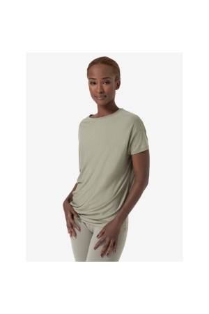 Super Natural  Yoga Loose Tee Women's Dried Sage