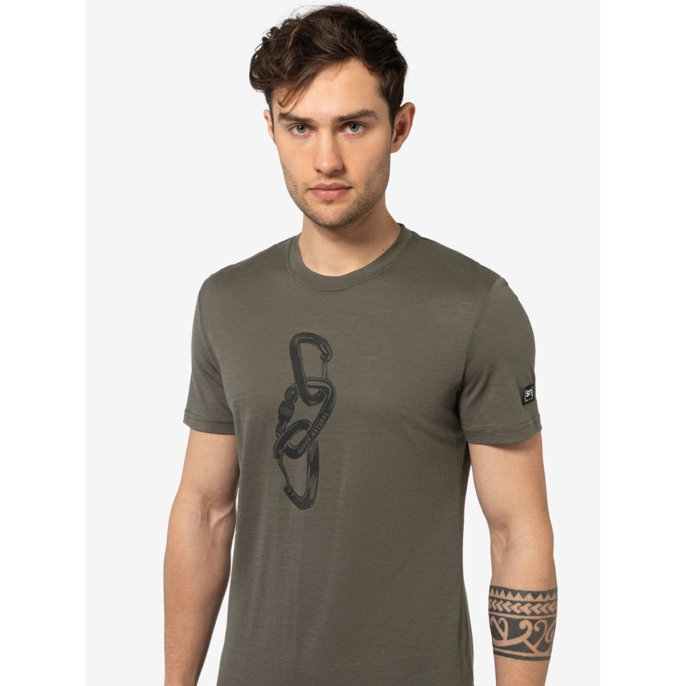Super Natural Carrabineri Tee Black Ink/Jet Black SNMP01140-X91 shirts en tops online bestellen bij Kathmandu Outdoor & Travel