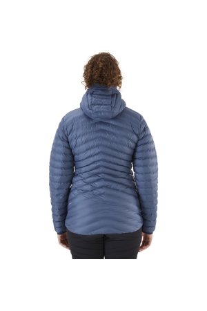 Rab Cirrus Alpine Jacket Women's Bering Sea QIO-60-BES jassen online bestellen bij Kathmandu Outdoor & Travel
