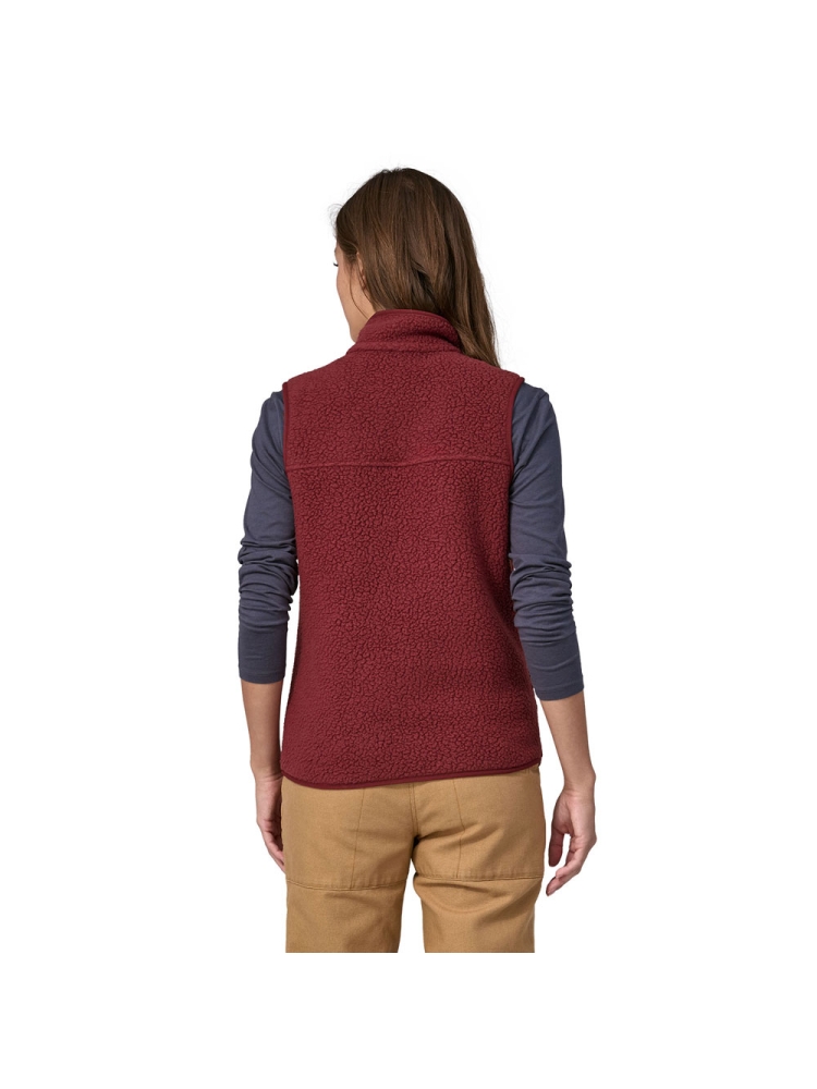 Patagonia Retro Pile Vest Women's Carmine Red 22826-CRMD jassen online bestellen bij Kathmandu Outdoor & Travel