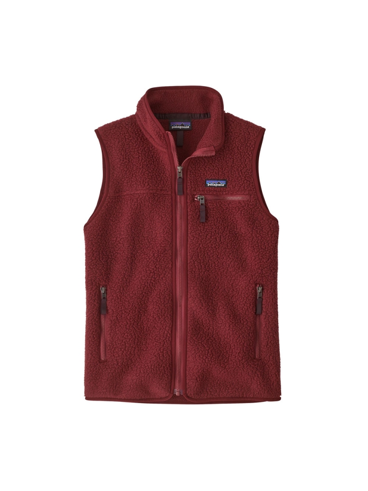 Patagonia Retro Pile Vest Women's Carmine Red 22826-CRMD jassen online bestellen bij Kathmandu Outdoor & Travel