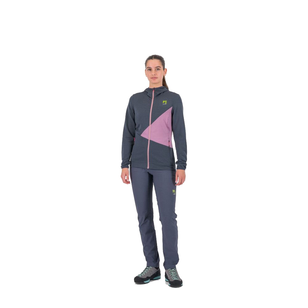 Karpos Nuvolau Fleece Women's Ombre Blue/Valerian 2500952-14 fleeces en truien online bestellen bij Kathmandu Outdoor & Travel
