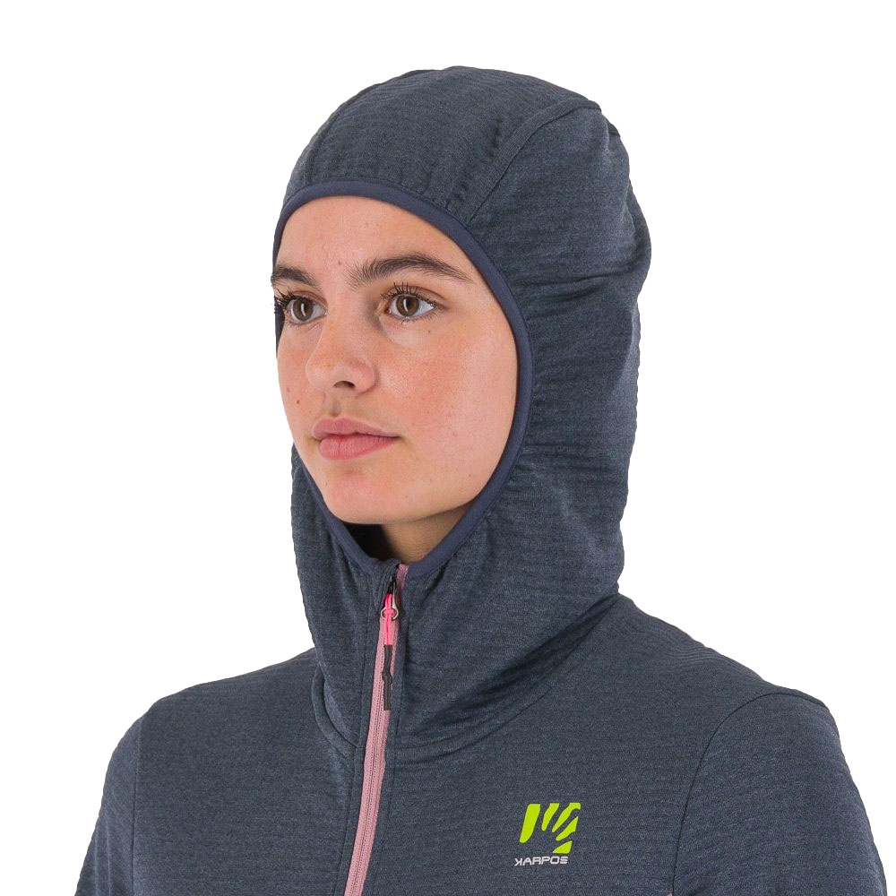 Karpos Nuvolau Fleece Women's Ombre Blue/Valerian 2500952-14 fleeces en truien online bestellen bij Kathmandu Outdoor & Travel