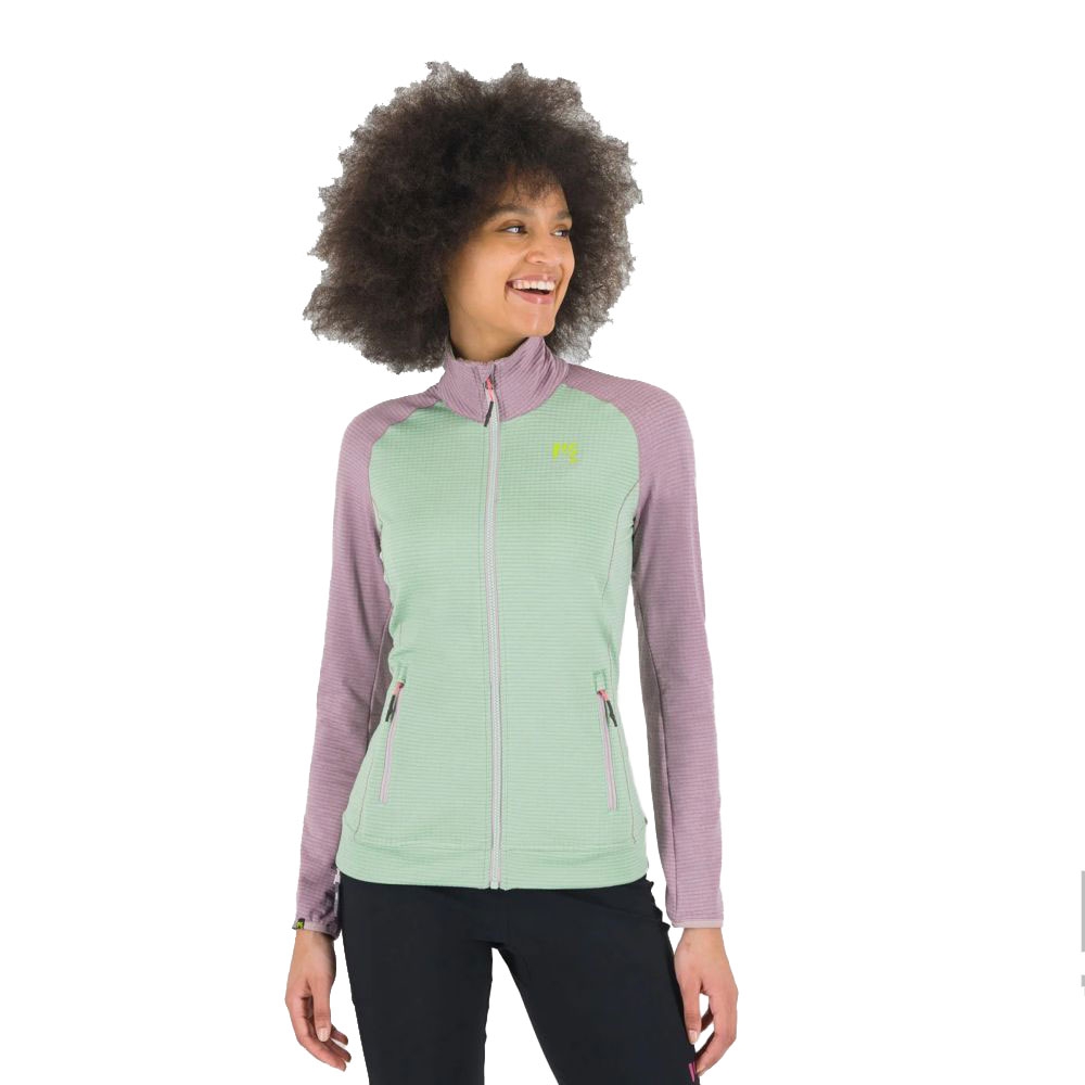 Karpos Ambrizzola F.Zip Women's Lichen/Nirvana 2532063-14 fleeces en truien online bestellen bij Kathmandu Outdoor & Travel