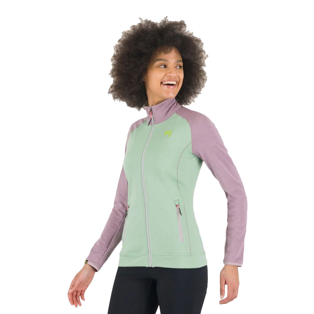 Karpos Ambrizzola F.Zip Women's Lichen/Nirvana 2532063-14 fleeces en truien online bestellen bij Kathmandu Outdoor & Travel