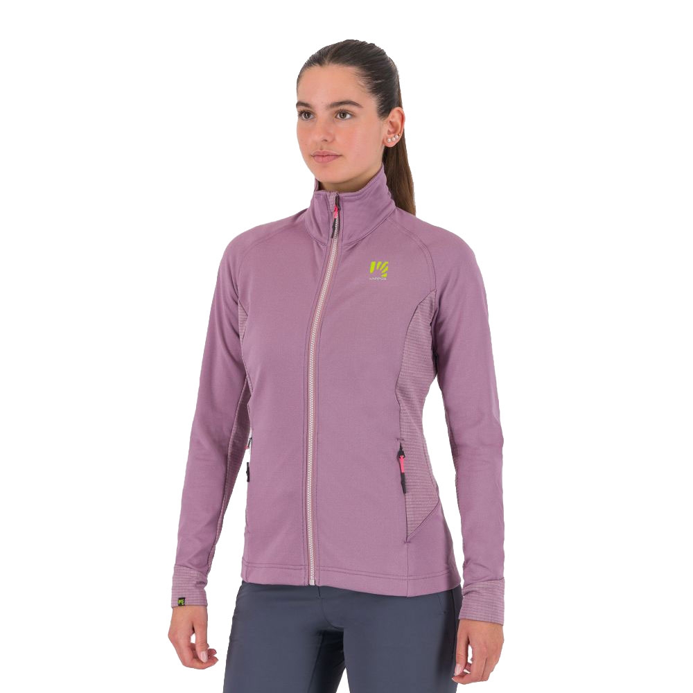 Karpos Pizz.Evo F-Z FL Women's Valerian/Nirvana 2532004-14 fleeces en truien online bestellen bij Kathmandu Outdoor & Travel
