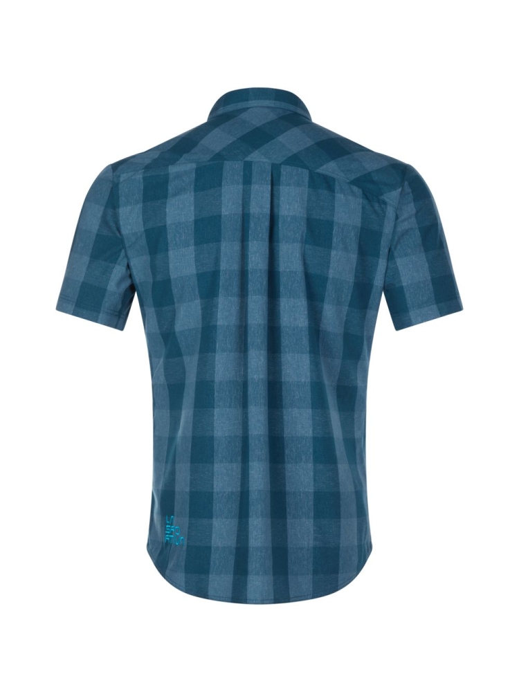 La Sportiva Nomad SS Shirt Storm Blue/Maui F10-639637 shirts en tops online bestellen bij Kathmandu Outdoor & Travel