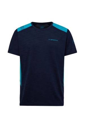 La Sportiva Embrace T-Shirt Sea/Tropic Blue P49-643614 shirts en tops online bestellen bij Kathmandu Outdoor & Travel