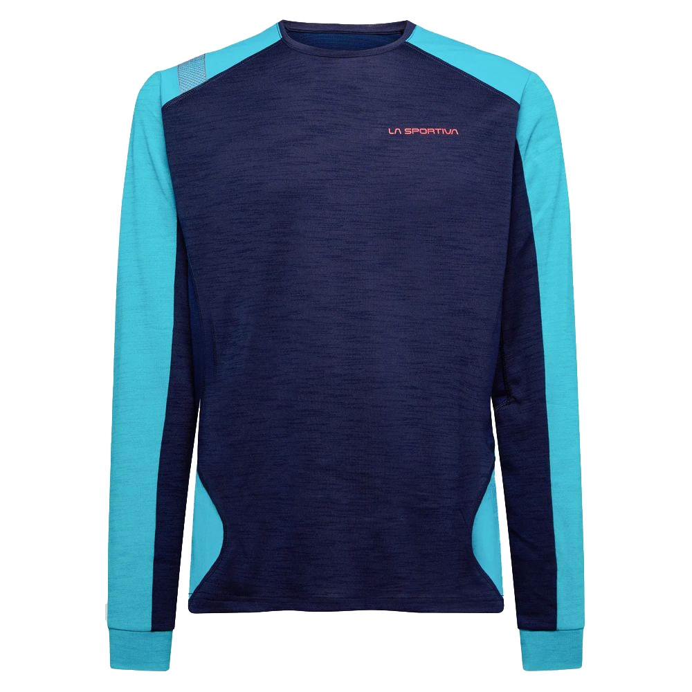La Sportiva Beyond Long Sleeve Sea/Tropic Blue P51-643614 shirts en tops online bestellen bij Kathmandu Outdoor & Travel